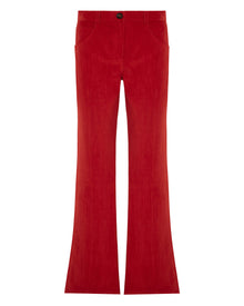 five-pocket-trousers in velvet