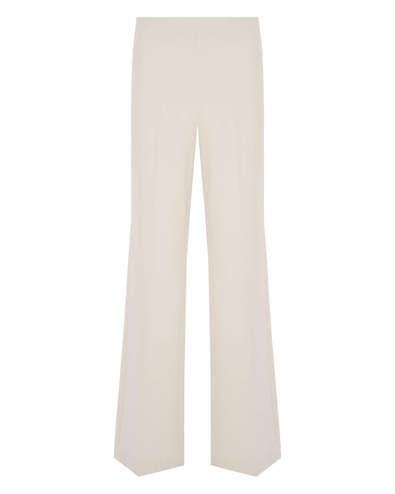 trousers with side zip