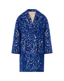 blue animalier coat