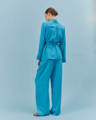 sfizio envers satin pajama jacket+23FE4003SATIN_700