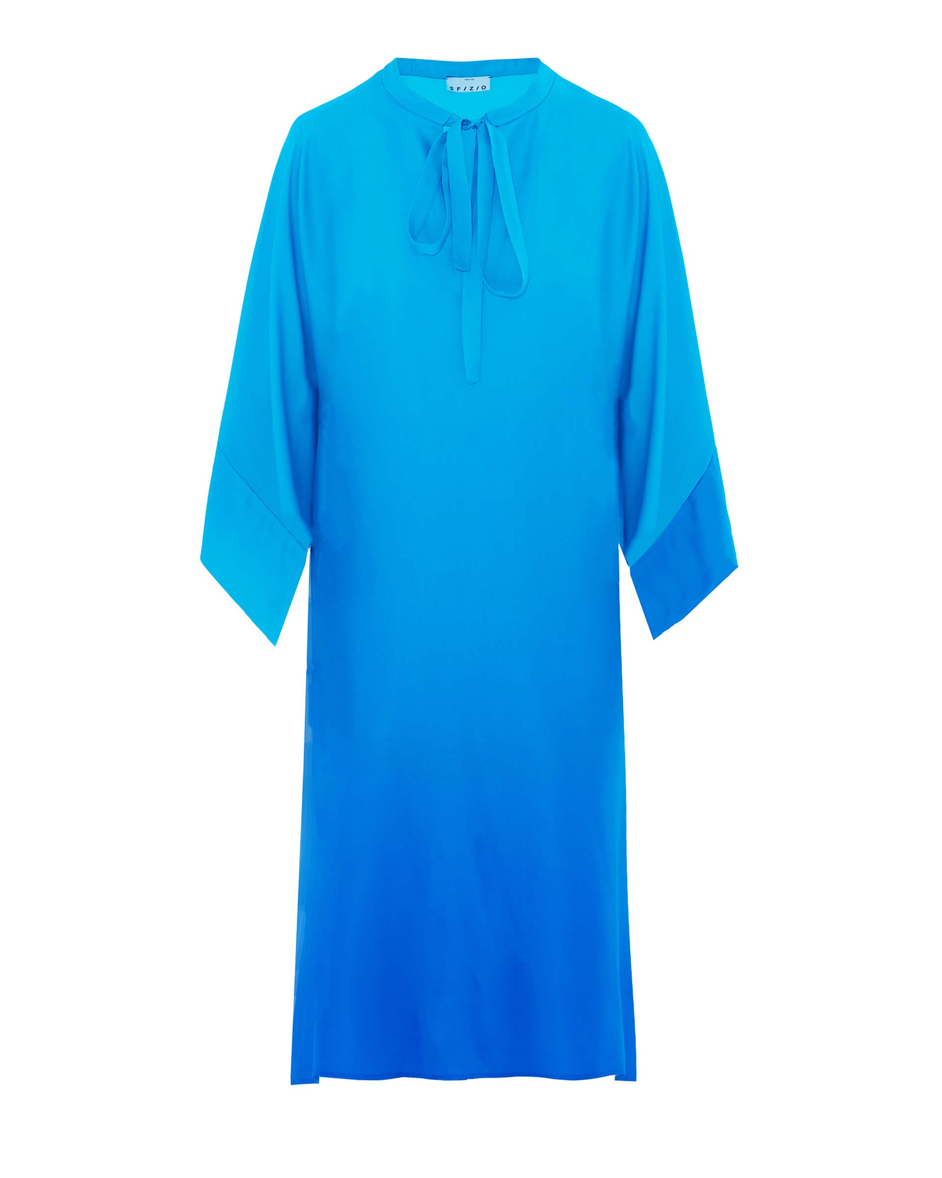 sfizio kaftan with banded collar+23FE6018RAY_700