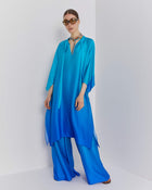 sfizio kaftan with banded collar+23FE6018RAY_700