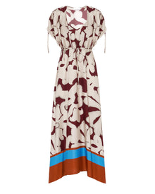 sfizio resort print slip dress+23FE6864RESORT_390