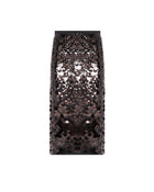 PENCIL SKIRT WITH SEQUINS