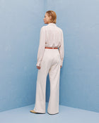 HIGH-WAISTED TROUSERS