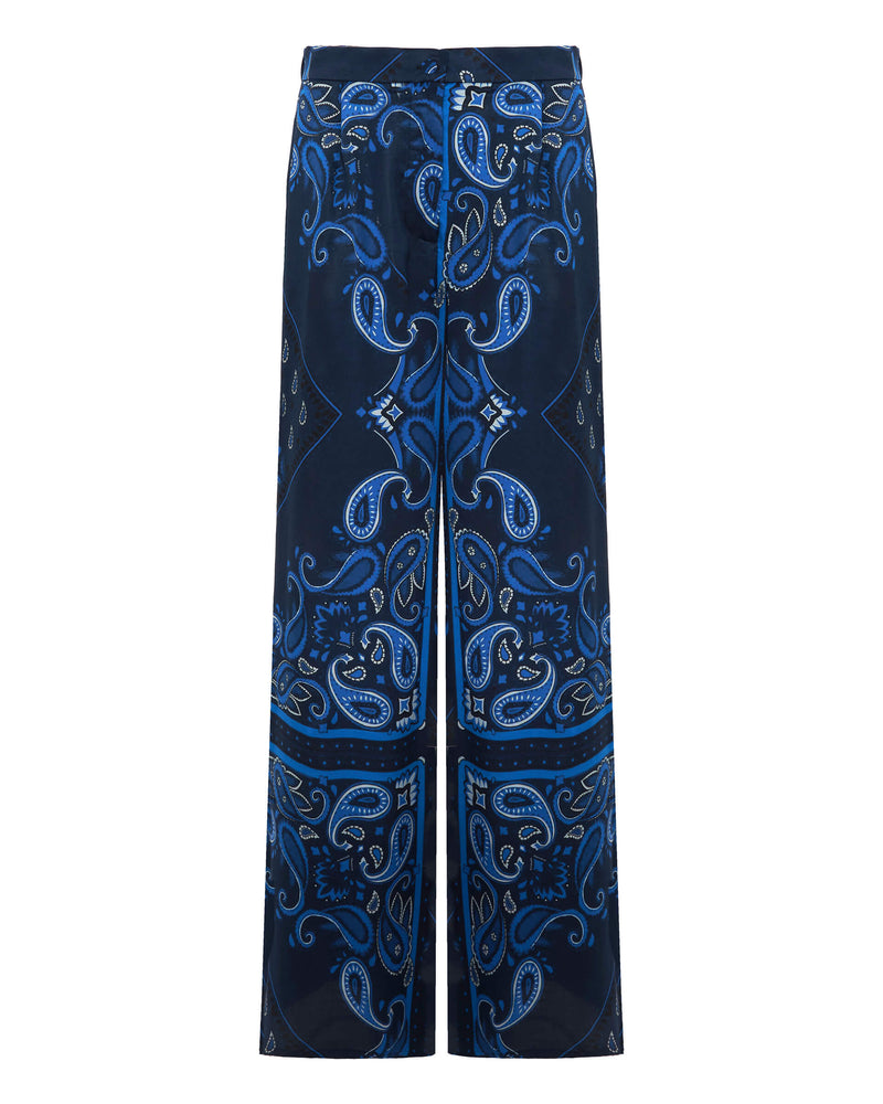 printed palazzo trousers+24FE1964PAISLEY_590