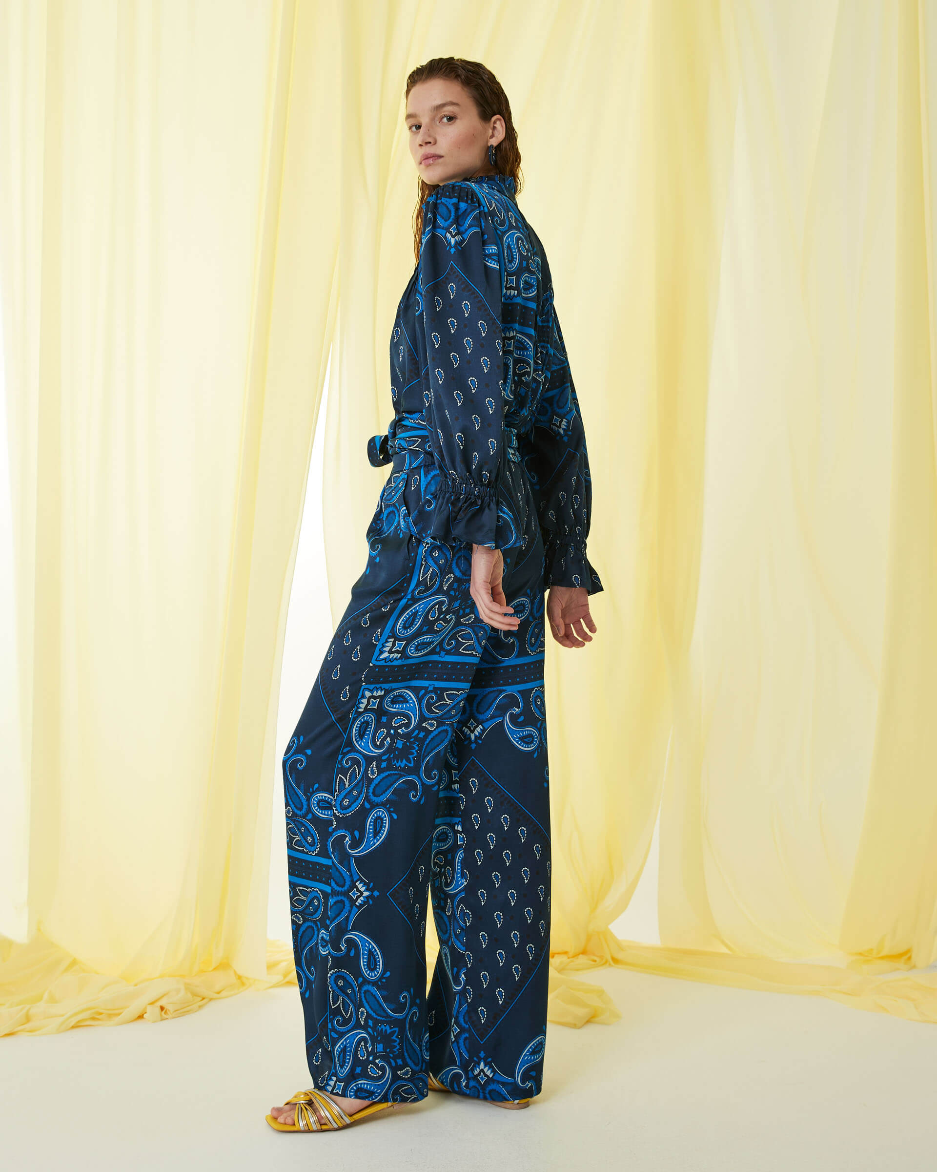 printed palazzo trousers+24FE1964PAISLEY_590