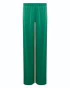 palazzo trousers of shiny satin