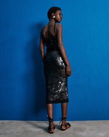 midi skirt with macro sequins+24FE5795PARTY_99