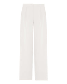 LYOCELL AND LINEN PALAZZO PANTS