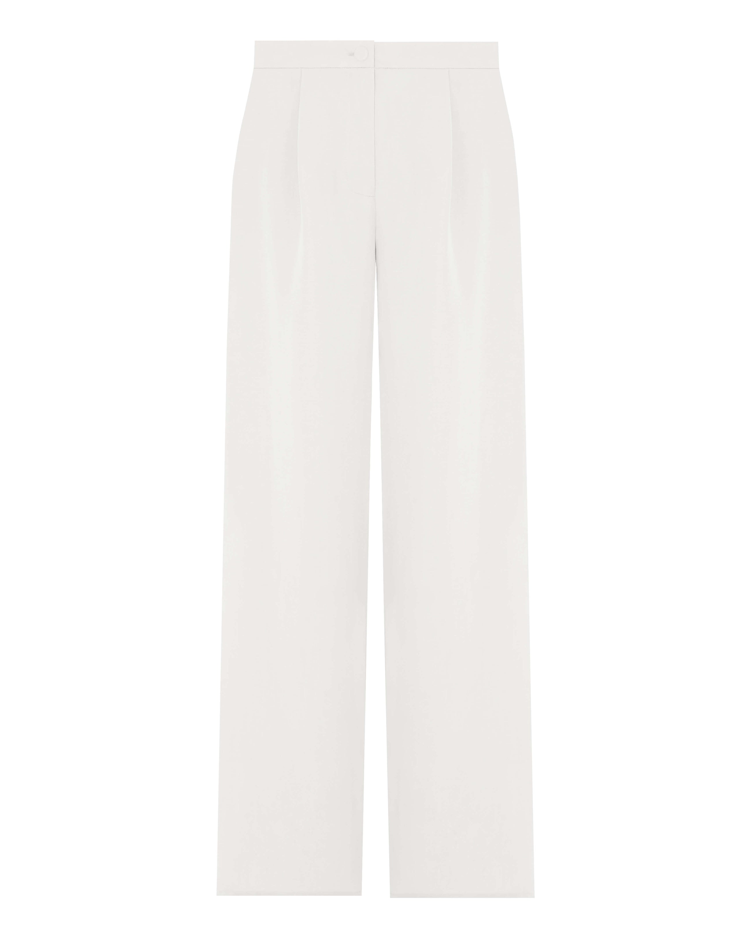 LYOCELL AND LINEN PALAZZO PANTS