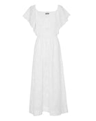 EMBROIDERED MUSLIN DRESS