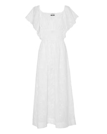 EMBROIDERED MUSLIN DRESS