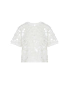 T-SHIRT WITH SEQUIN EMBROIDERY