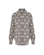 VISCOSE-JACQUARD SHIRT