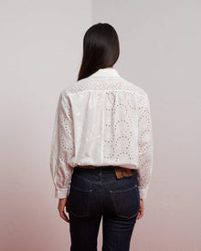 PATCHWORK SANGALLO EMBROIDERY SHIRT