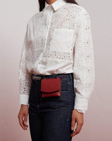 PATCHWORK SANGALLO EMBROIDERY SHIRT