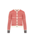 CARDIGAN WITH DEGRADE' STRIPES