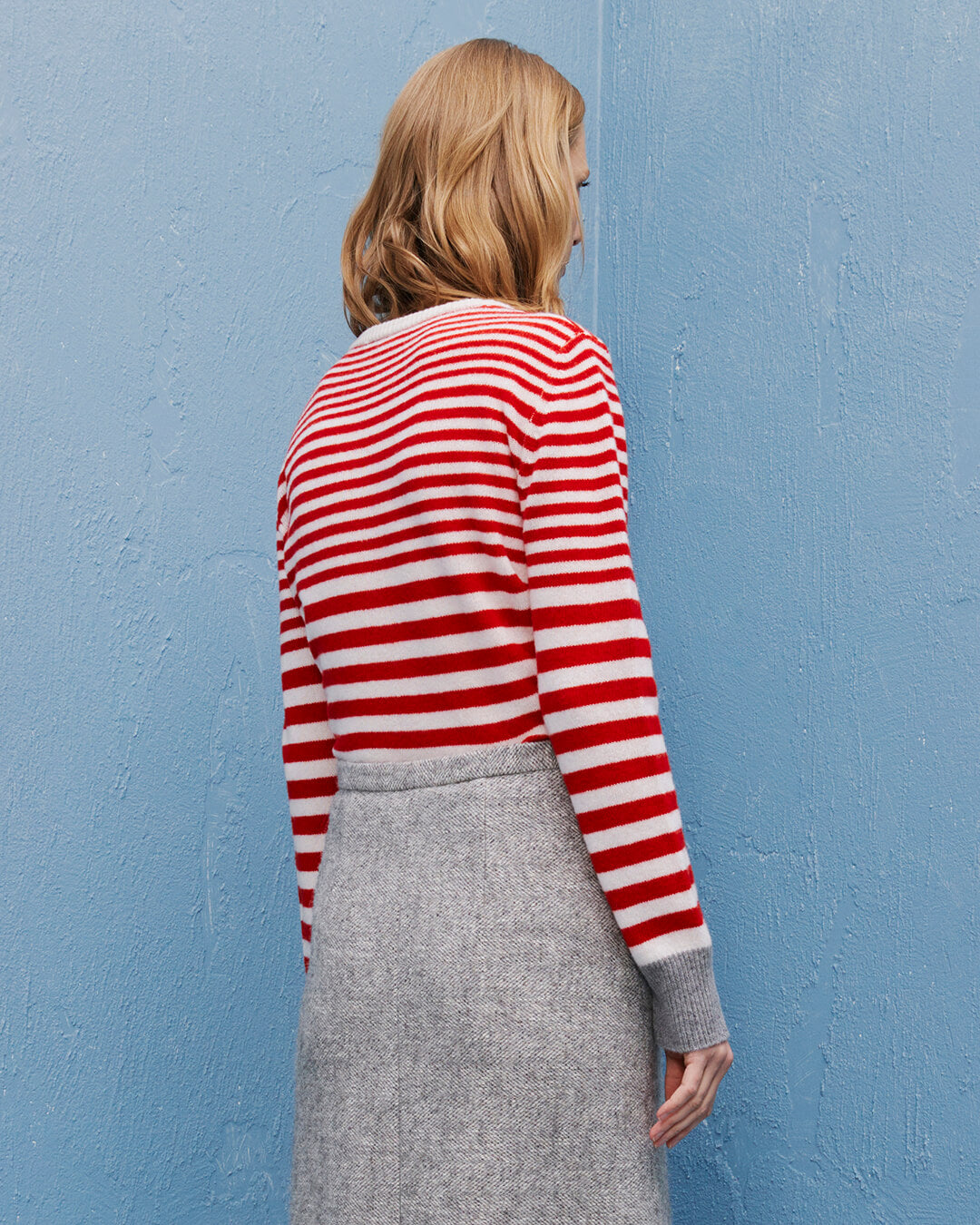 SFIZIO STUDIO CARDIGAN WITH DEGRADE' STRIPES 24FA8625STRIPES_340