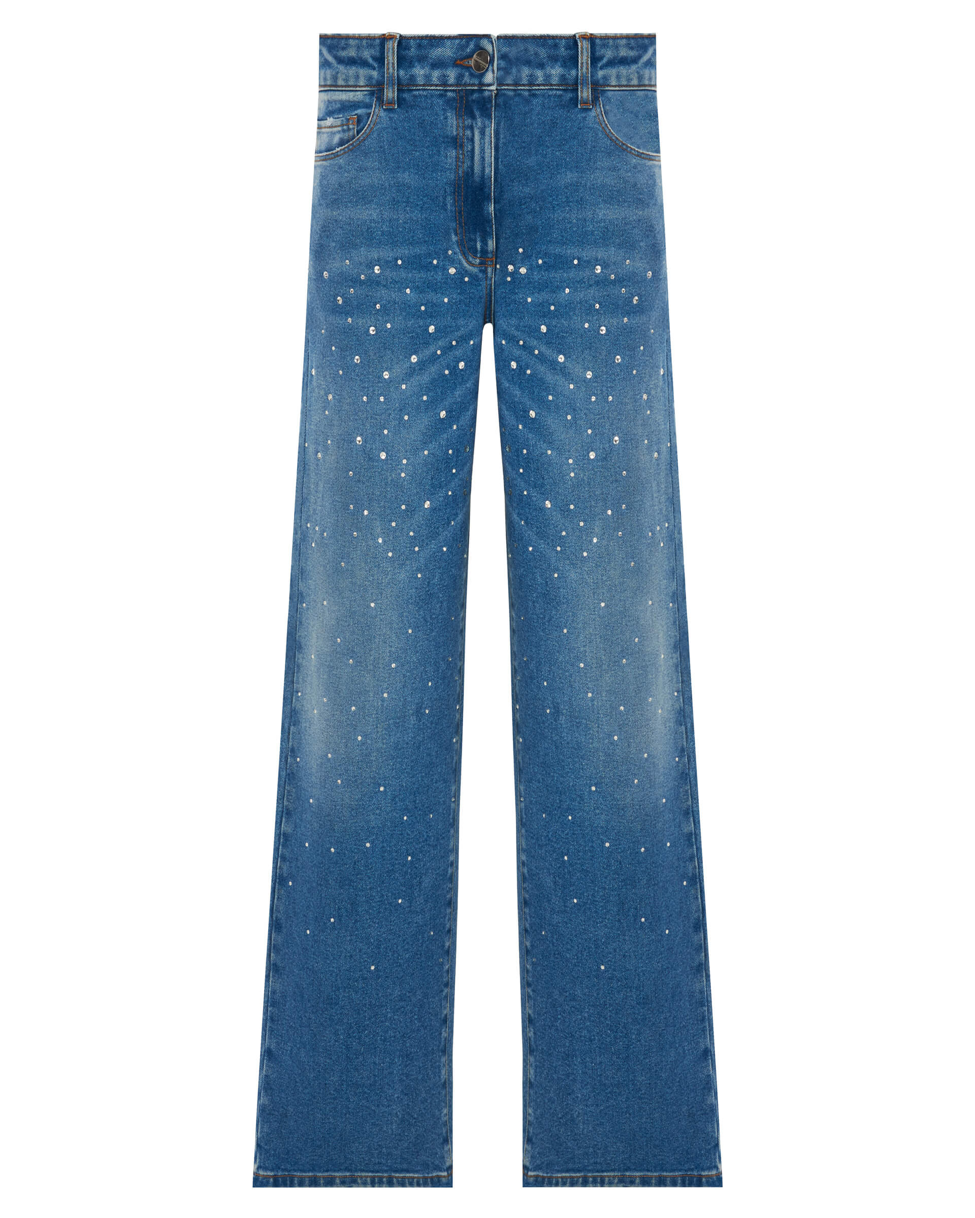 DENIM WITH CRYSTALS