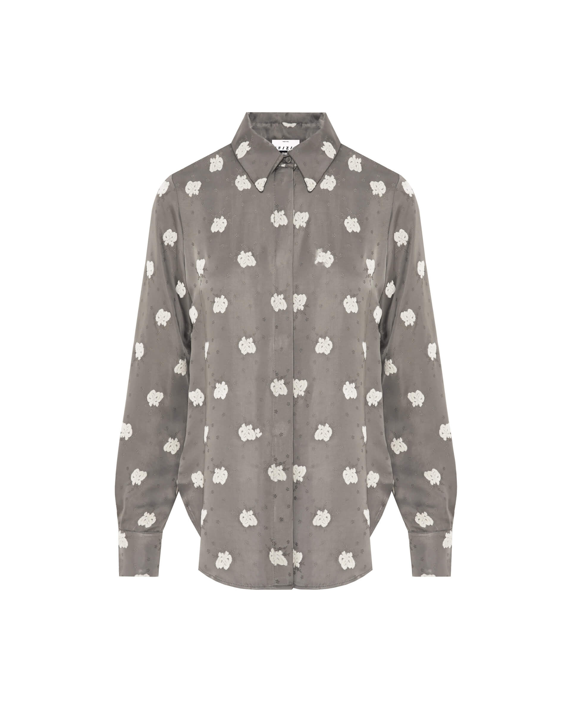 VISCOSE-JACQUARD SHIRT