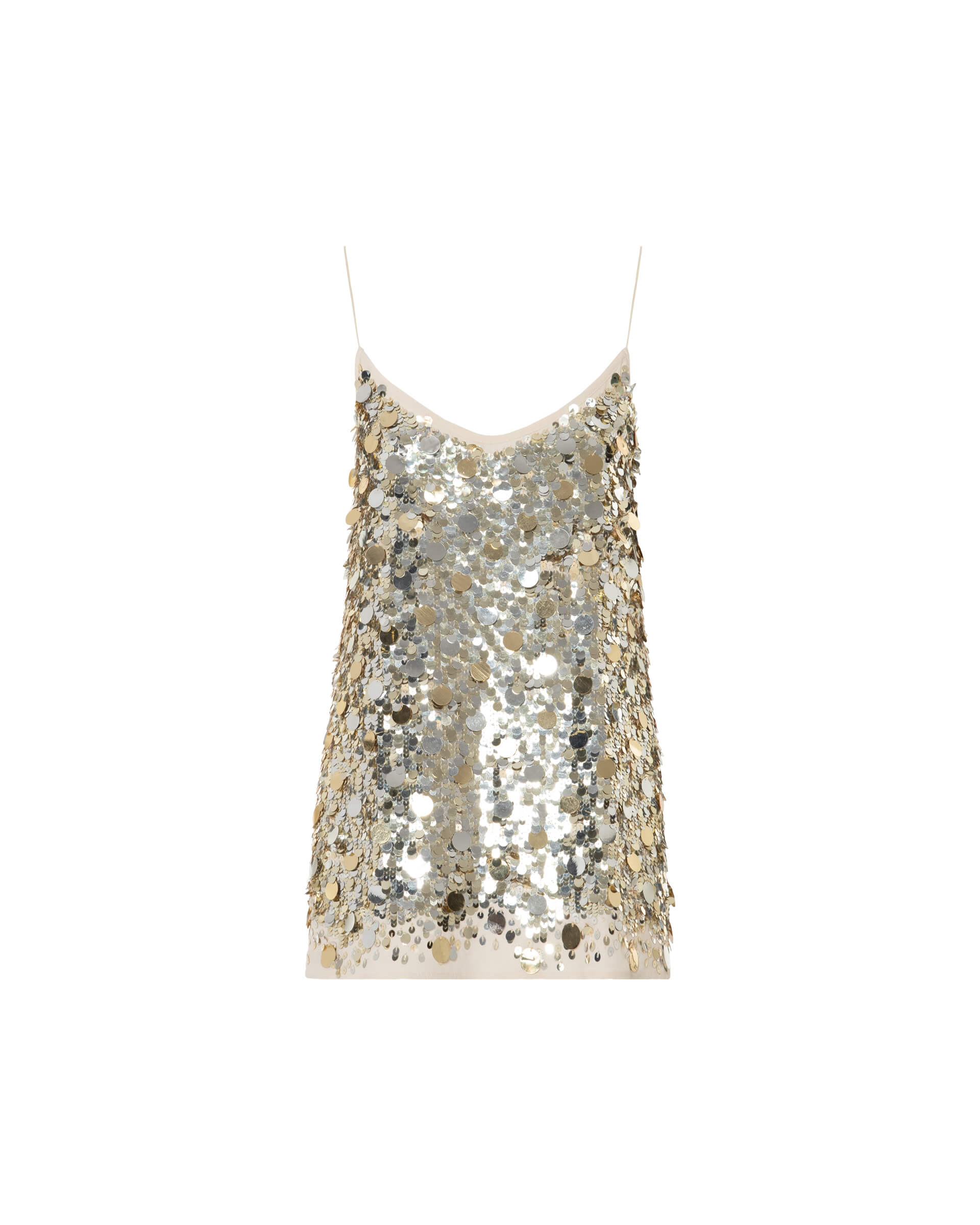 top in paillettes